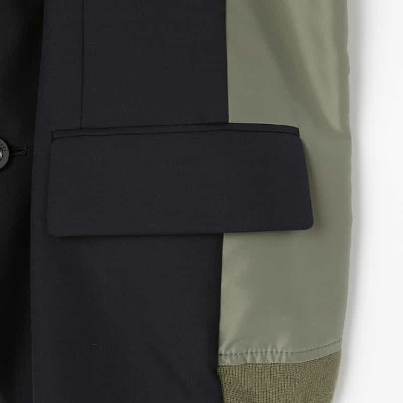 SACAI SACAI＜サカイ＞ コンビネーション スーチングジャケット NAVY