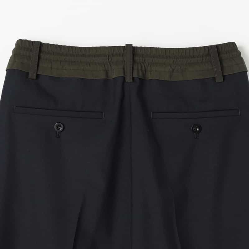 SACAI SACAI＜サカイ＞ スーチングイージーパンツ NAVY