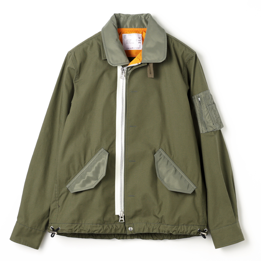 SACAI＜サカイ＞ コンビネーション オックスフォードブルゾン