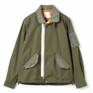 SACAI＜サカイ＞ コンビネーション オックスフォードブルゾン