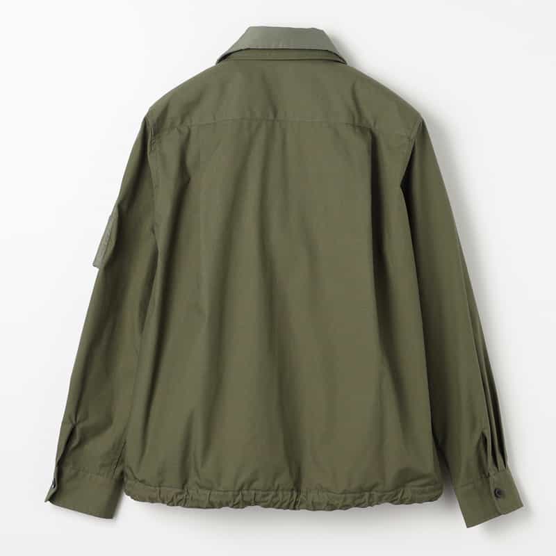 SACAI SACAI＜サカイ＞ コンビネーション オックスフォードブルゾン KHAKI