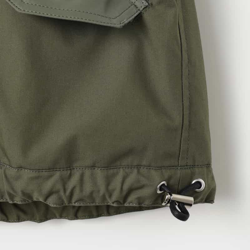 SACAI SACAI＜サカイ＞ コンビネーション オックスフォードブルゾン KHAKI