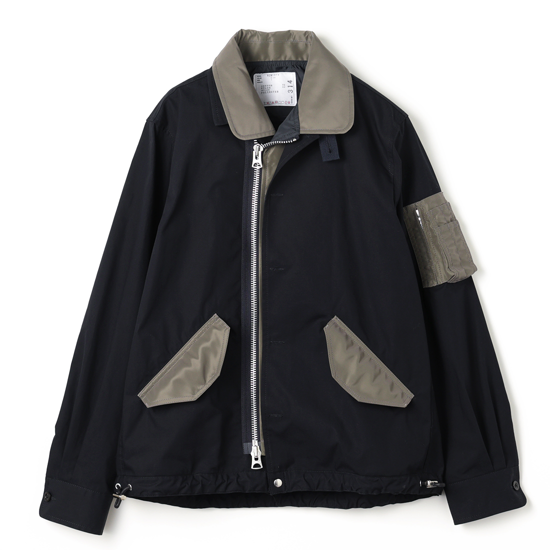SACAI＜サカイ＞ コンビネーション オックスフォードブルゾン