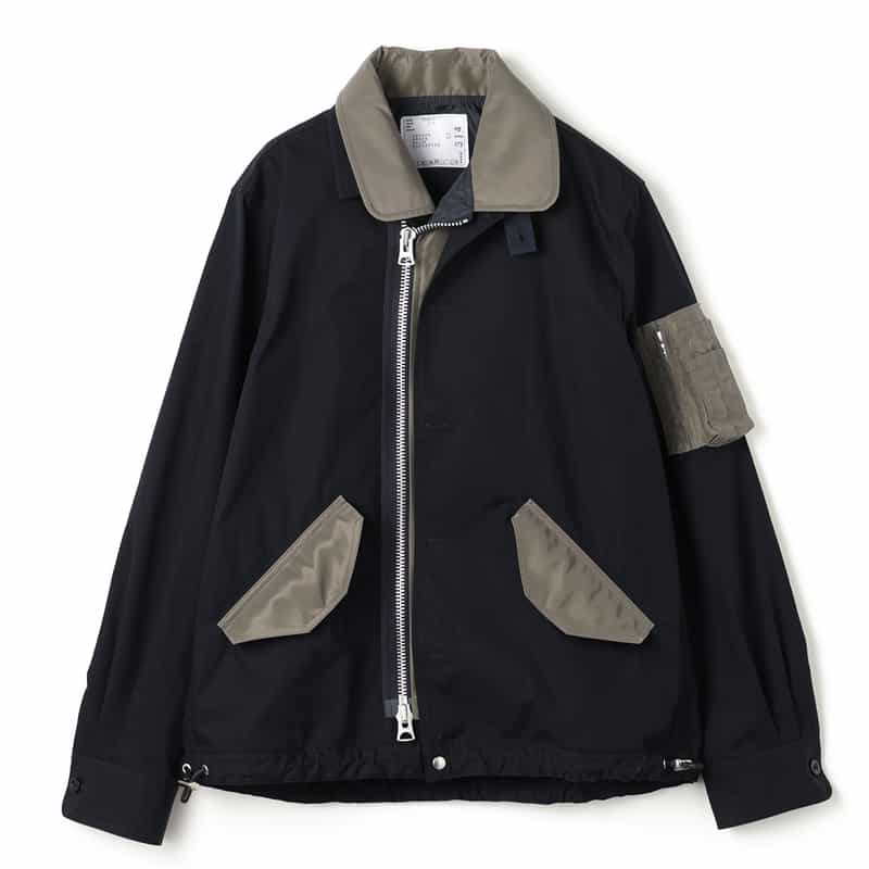 SACAI＜サカイ＞ コンビネーション オックスフォードブルゾン