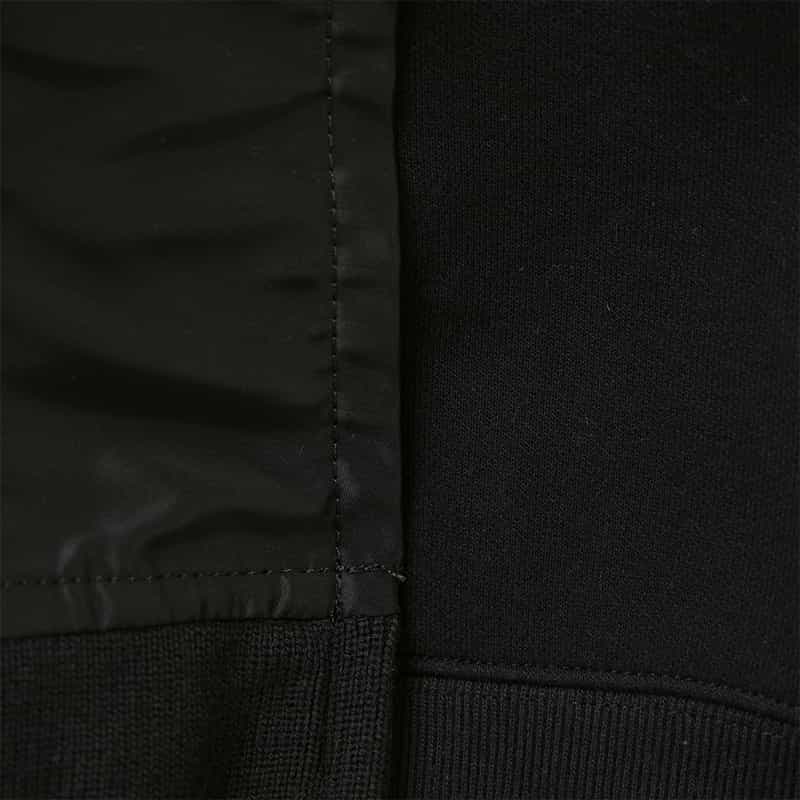 SACAI SACAI＜サカイ＞ コンビネーション ジップアップパーカー BLACK