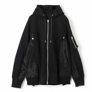 SACAI＜サカイ＞ コンビネーション スウェットパーカー