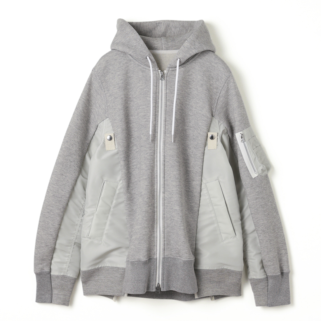 SACAI＜サカイ＞ コンビネーション スウェットパーカー