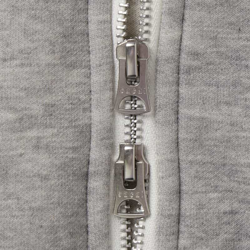 SACAI SACAI＜サカイ＞ コンビネーション スウェットパーカー LIGHT GRAY