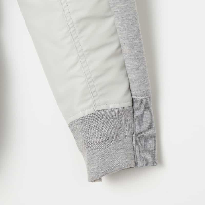 SACAI SACAI＜サカイ＞ コンビネーション スウェットプルオーバー LIGHT GRAY