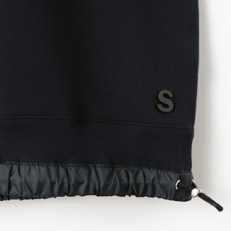 SACAI SACAI＜サカイ＞ ドローコード付スウェットプルオーバー NAVY