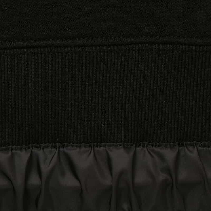 SACAI SACAI＜サカイ＞ ドローコード付スウェットプルオーバー BLACK