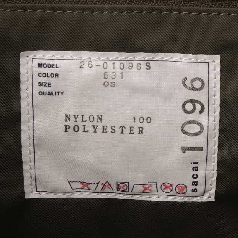SACAI SACAI＜サカイ＞ ナイロンバックパック KHAKI