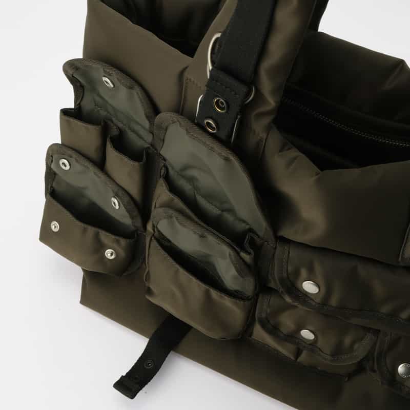 SACAI SACAI＜サカイ＞ ナイロントートバッグ KHAKI