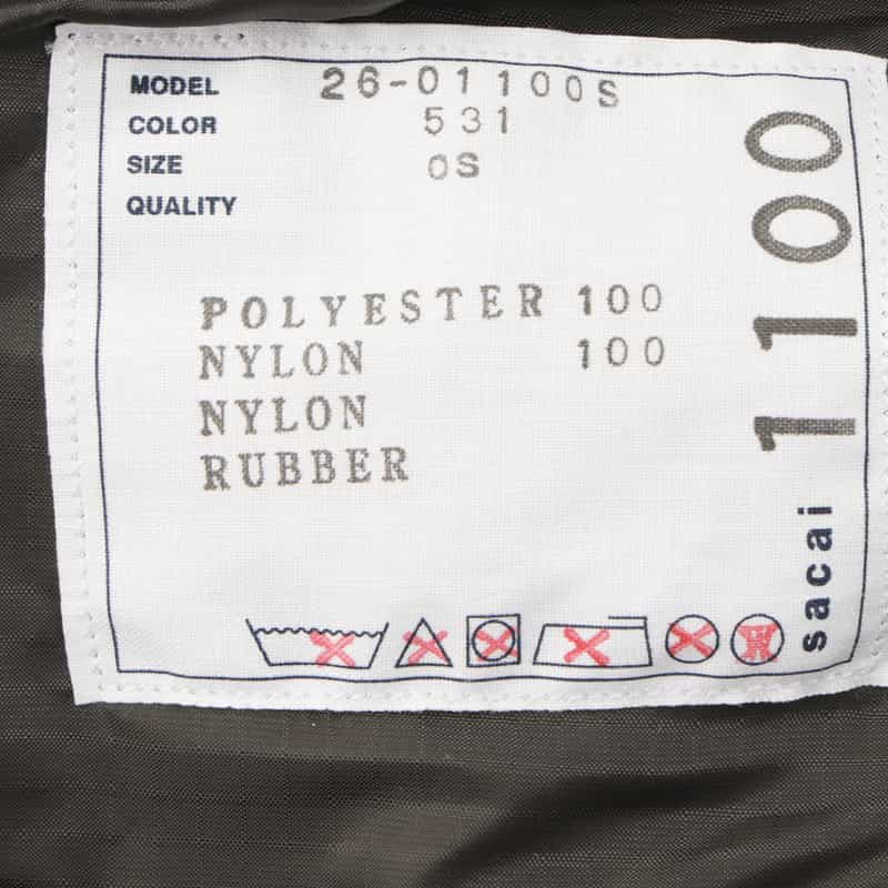 SACAI SACAI＜サカイ＞ ナイロンボディバッグ KHAKI