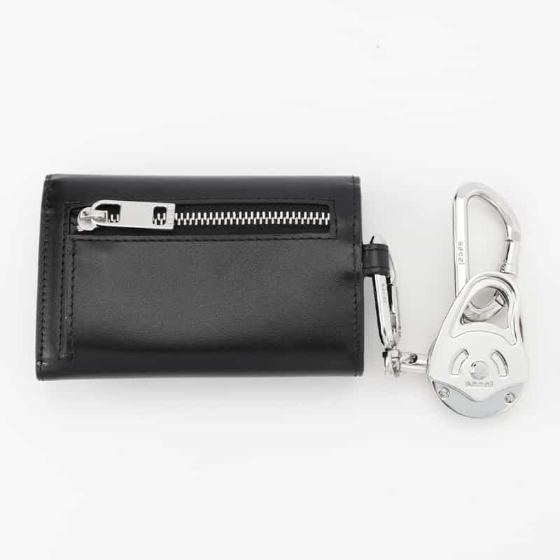 SACAI SACAI＜サカイ＞ リールカラビナ付きミニウォレット BLACK