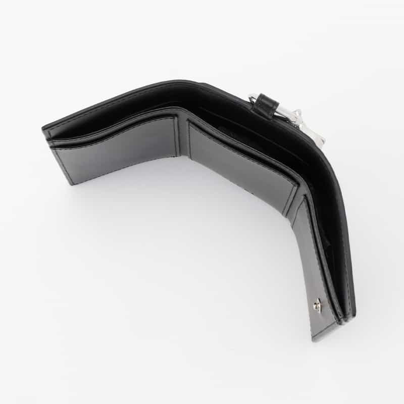 SACAI SACAI＜サカイ＞ リールカラビナ付きミニウォレット BLACK