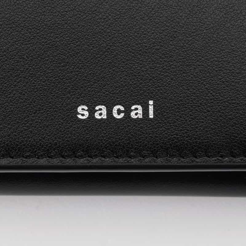 SACAI SACAI＜サカイ＞ リールカラビナ付きミニウォレット BLACK
