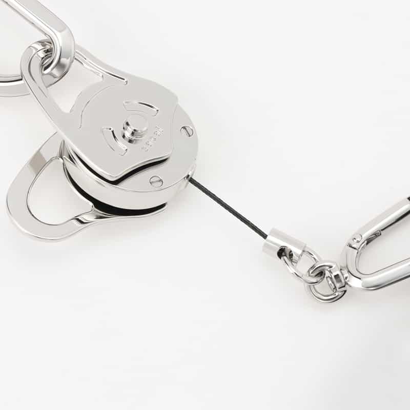 SACAI SACAI＜サカイ＞ リールカラビナ付きフラグメントケース BLACK