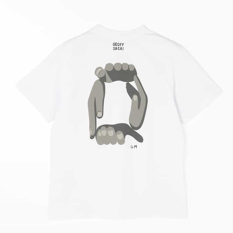 SACAI SACAI＜サカイ＞ グラフィックTシャツ（メンズ） WHITE