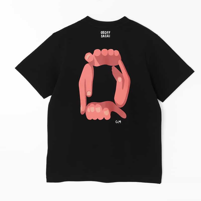 SACAI SACAI＜サカイ＞ グラフィックTシャツ（メンズ） BLACK