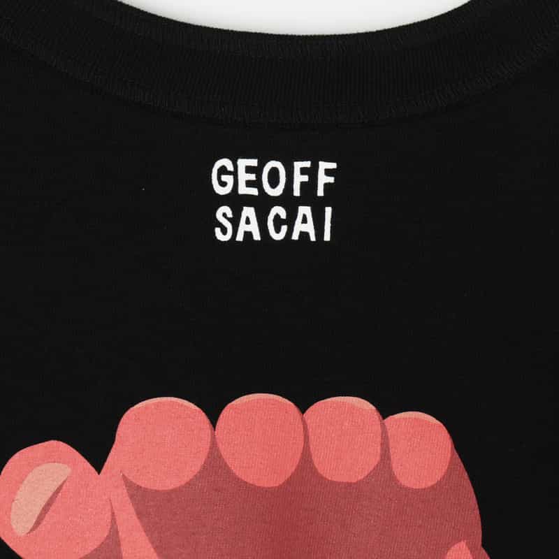 SACAI SACAI＜サカイ＞ グラフィックTシャツ（メンズ） BLACK