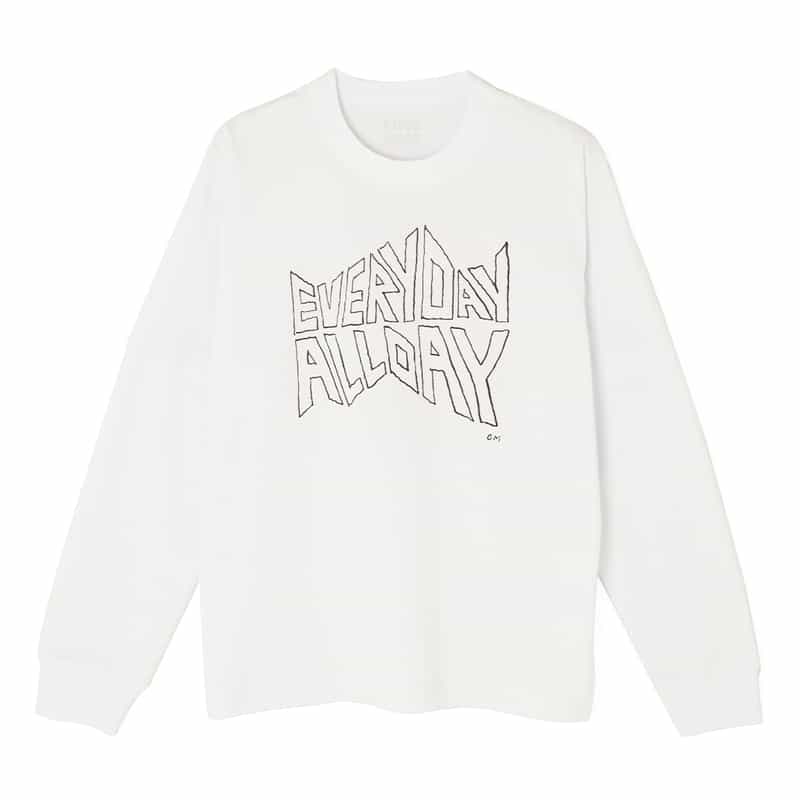 SACAI＜サカイ＞ グラフィックロングスリーブカットソー