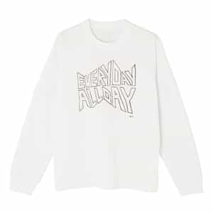 SACAI＜サカイ＞ グラフィックロングスリーブカットソー