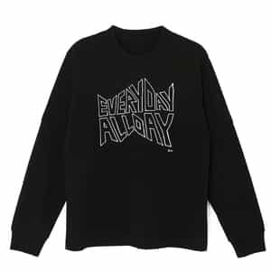 SACAI＜サカイ＞ グラフィックロングスリーブカットソー