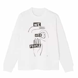 SACAI＜サカイ＞ グラフィックロングスリーブカットソー