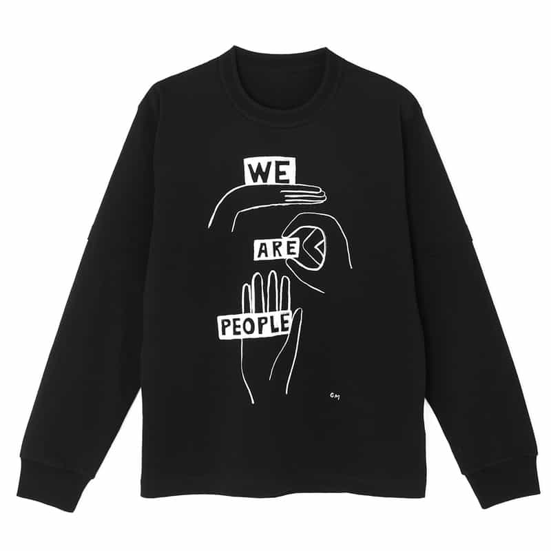 SACAI＜サカイ＞ グラフィックロングスリーブカットソー