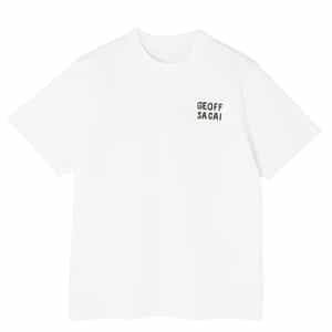 SACAI＜サカイ＞ ロゴ入りTシャツ（メンズ）
