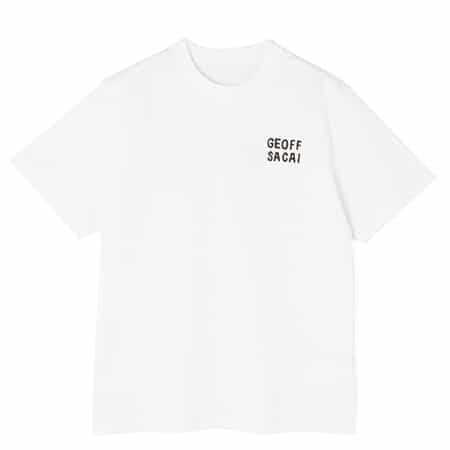 SACAI＜サカイ＞ ロゴ入りTシャツ（メンズ）