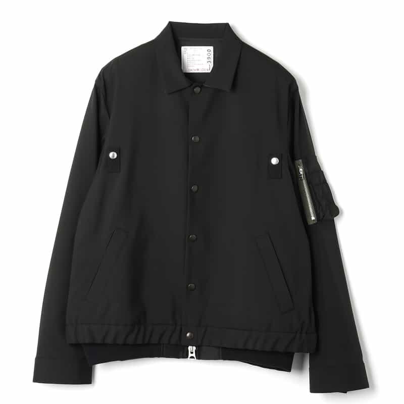 SACAI＜サカイ＞ コンビネーション ツイルブルゾン