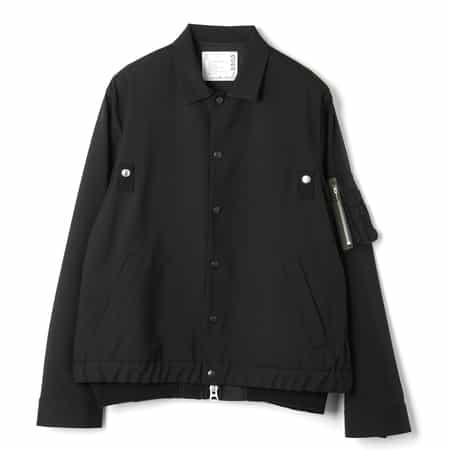 SACAI＜サカイ＞ コンビネーション ツイルブルゾン
