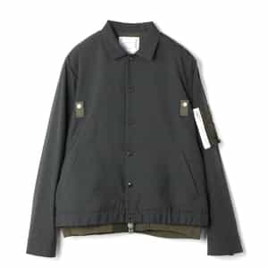 SACAI＜サカイ＞ コンビネーション ツイルブルゾン
