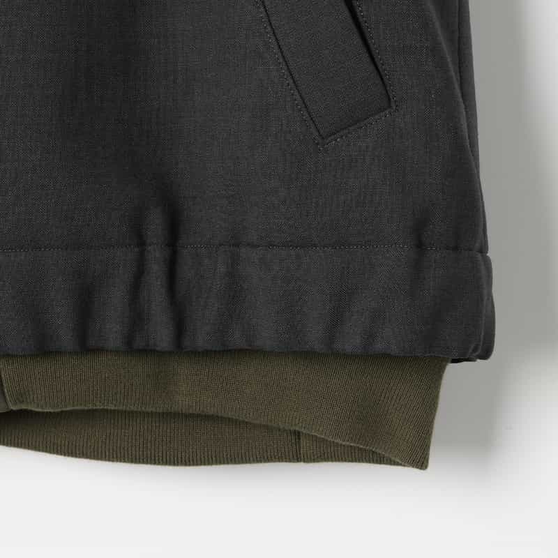 SACAI SACAI＜サカイ＞ コンビネーション ツイルブルゾン GRAY