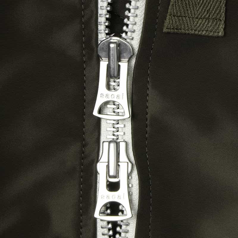 SACAI SACAI＜サカイ＞ コンビネーション ツイルブルゾン GRAY