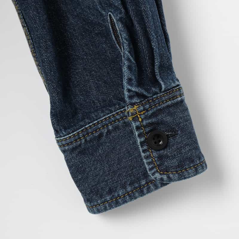 SACAI SACAI＜サカイ＞ コンビネーション デニムブルゾン BLUE