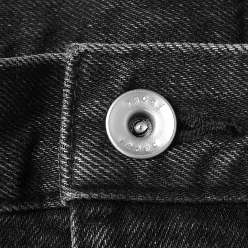 SACAI SACAI＜サカイ＞ ベルト付きデニムパンツ BLACK