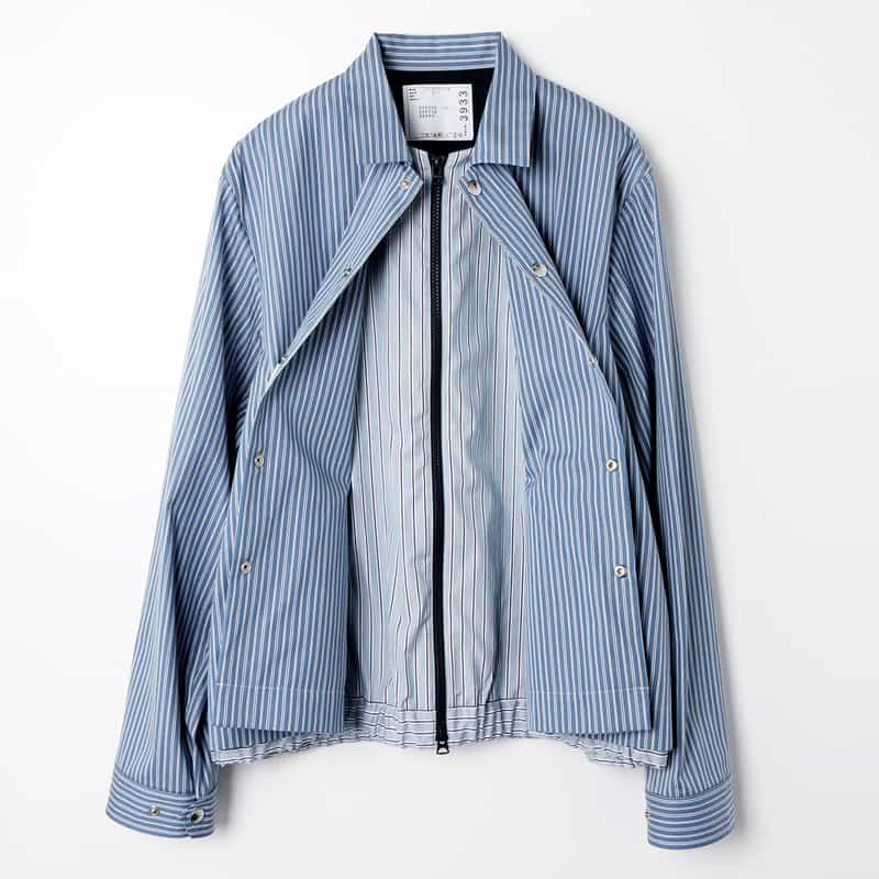 SACAI SACAI＜サカイ＞ コットンポプリンブルゾン BLUE