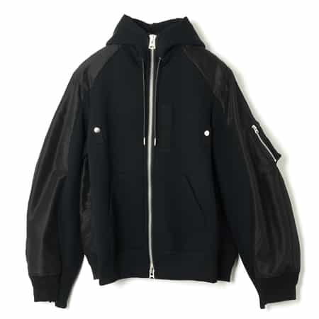 SACAI＜サカイ＞ コンビネーション スウェットパーカー（メンズ）