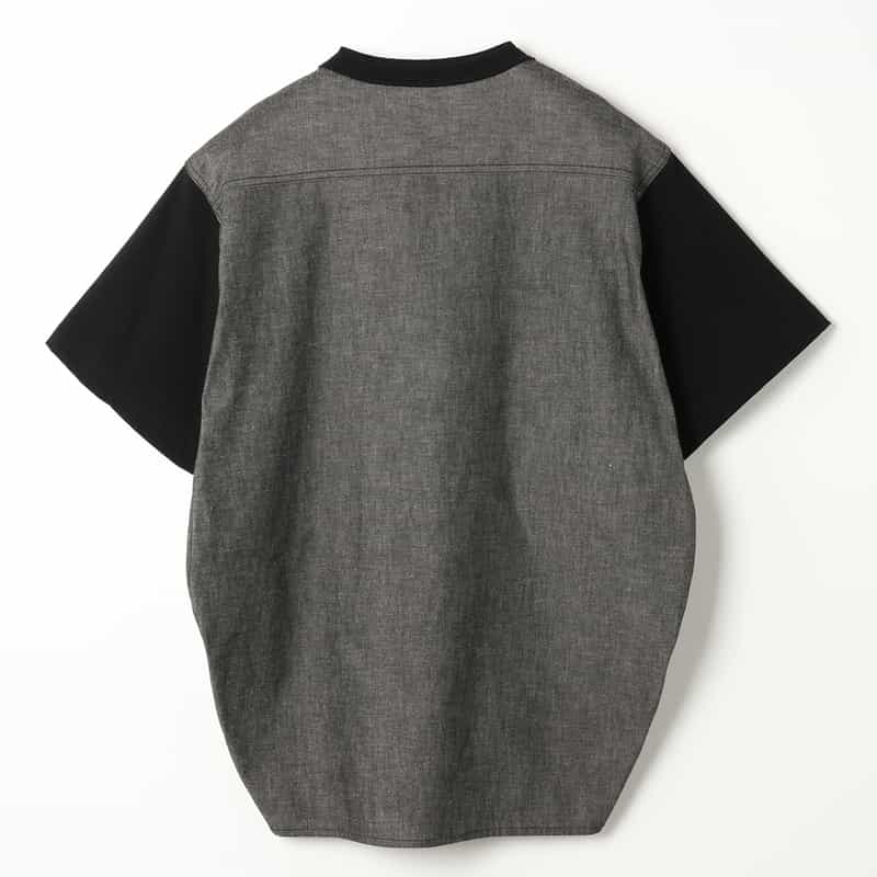 SACAI SACAI＜サカイ＞ コンビネーションカットソー BLACK