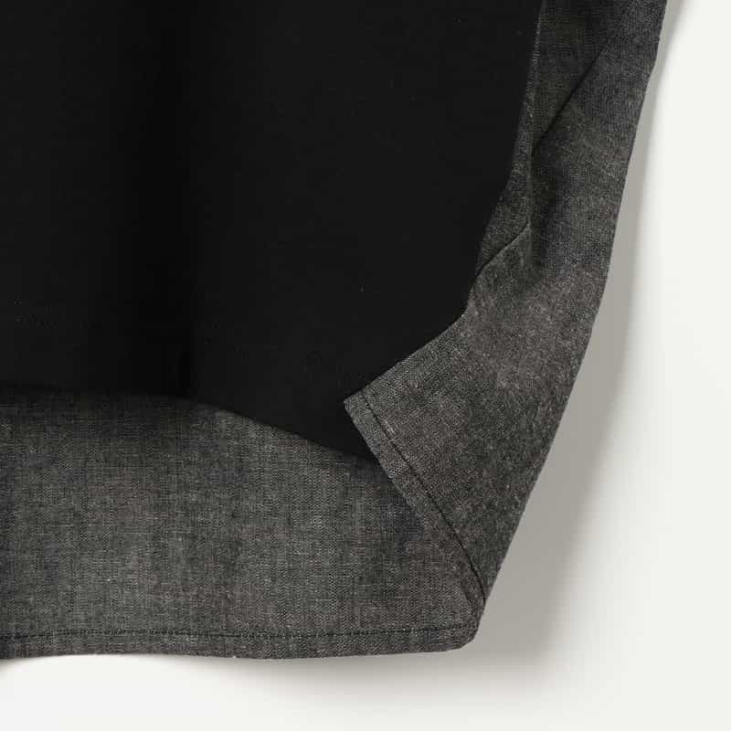 SACAI SACAI＜サカイ＞ コンビネーションカットソー BLACK