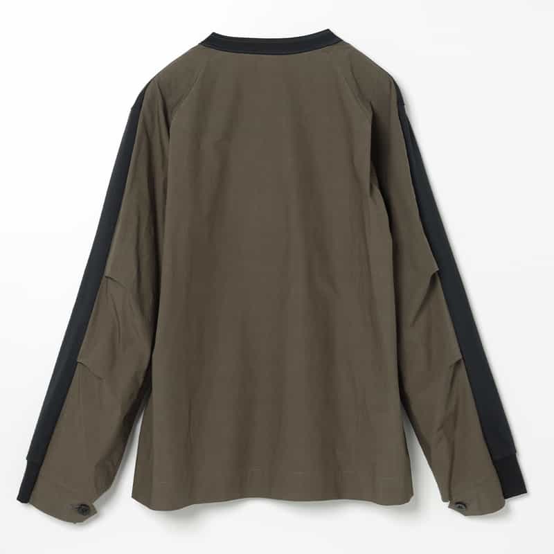 SACAI SACAI＜サカイ＞ コンビネーションロングスリーブカットソー NAVY