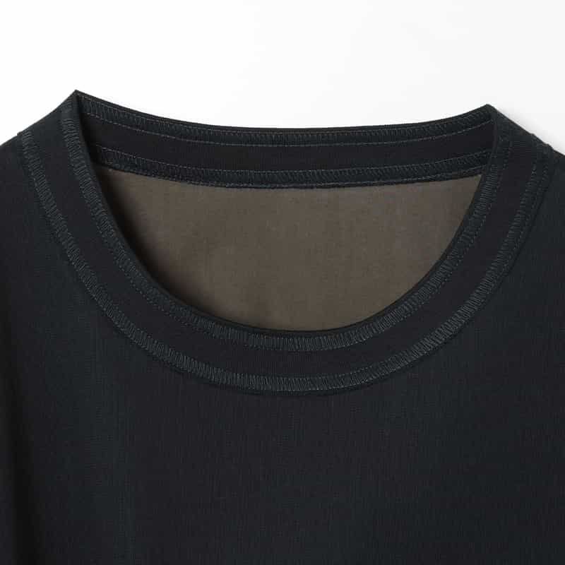 SACAI SACAI＜サカイ＞ コンビネーションロングスリーブカットソー NAVY