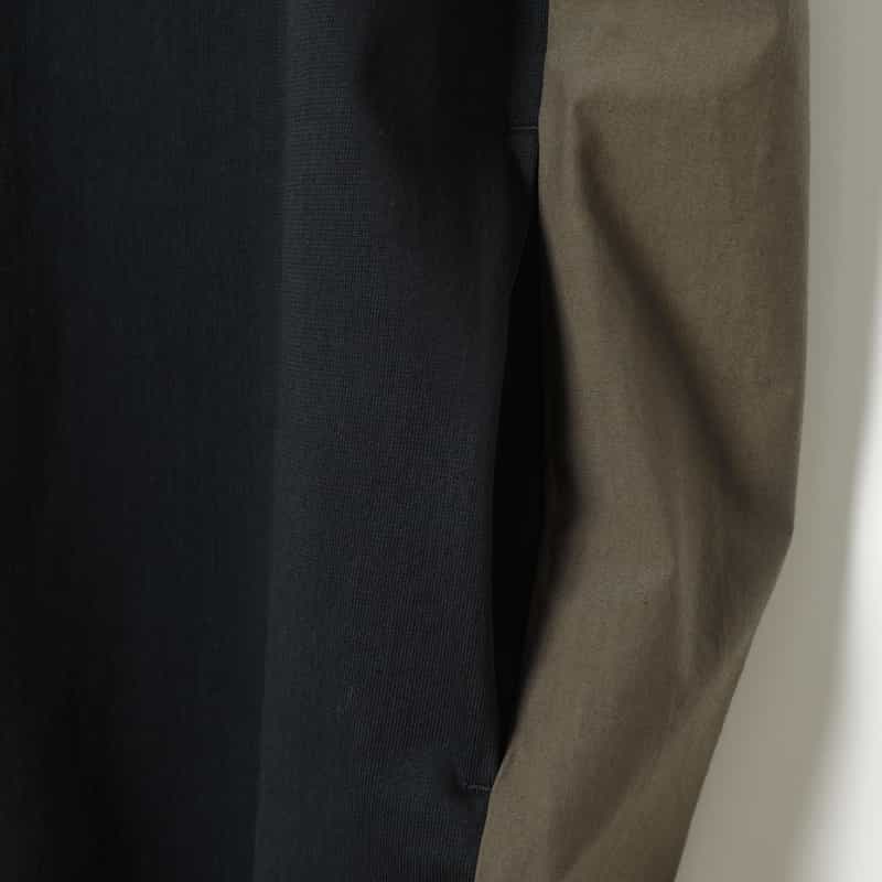 SACAI SACAI＜サカイ＞ コンビネーションロングスリーブカットソー NAVY