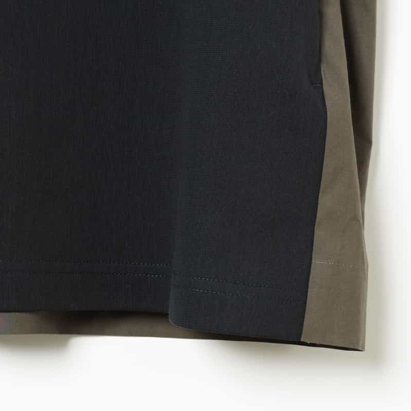 SACAI SACAI＜サカイ＞ コンビネーションロングスリーブカットソー NAVY