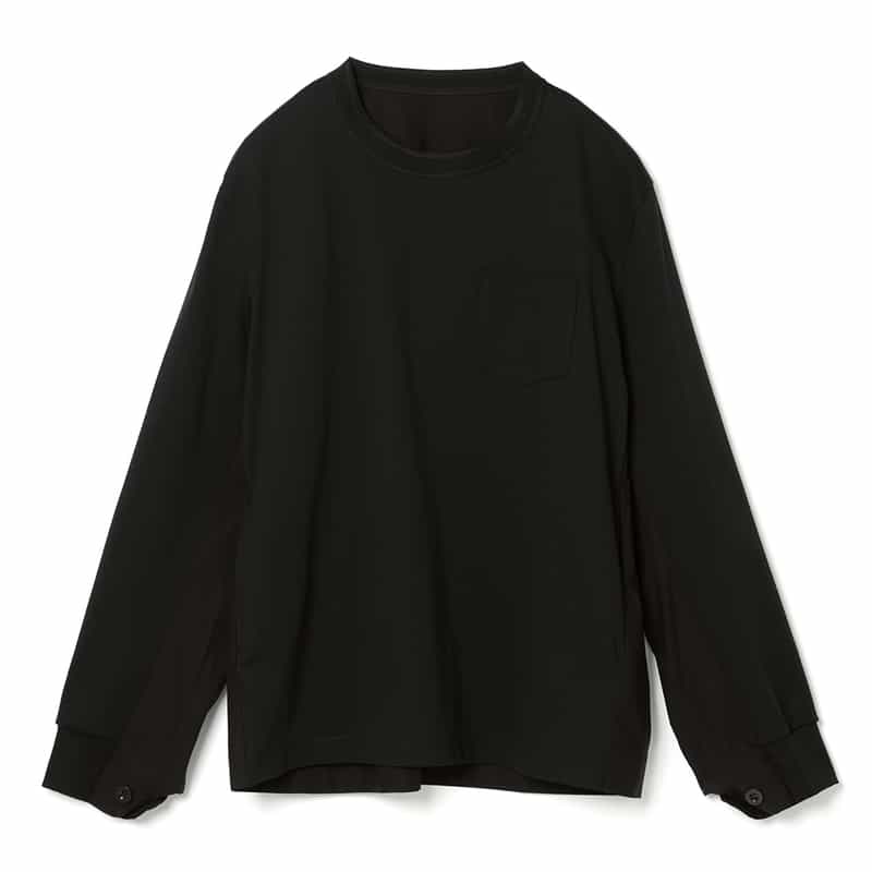 SACAI＜サカイ＞ コンビネーションロングスリーブカットソー