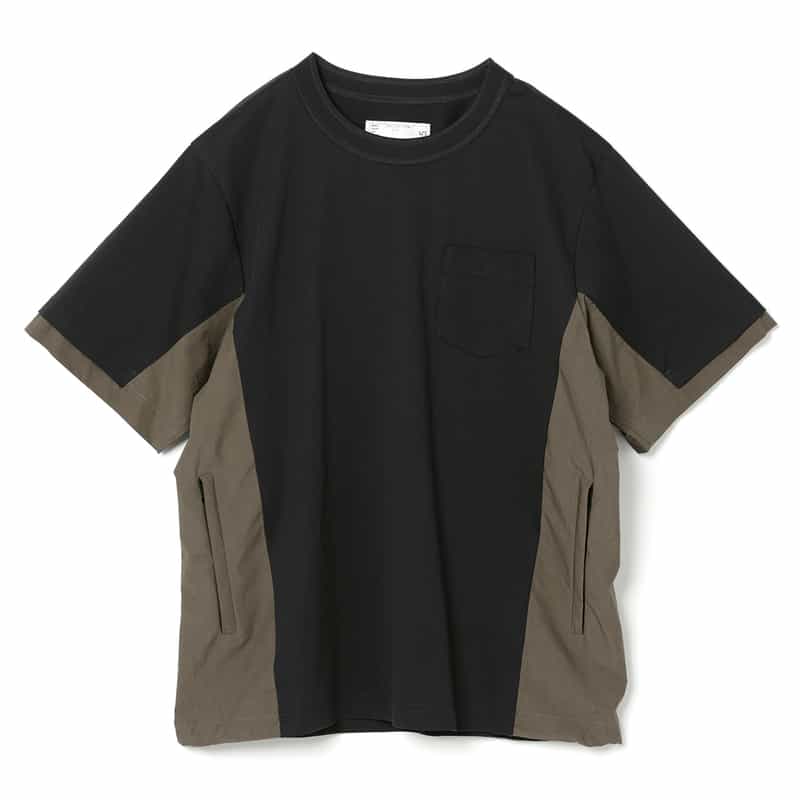 SACAI＜サカイ＞ コンビネーションTシャツ