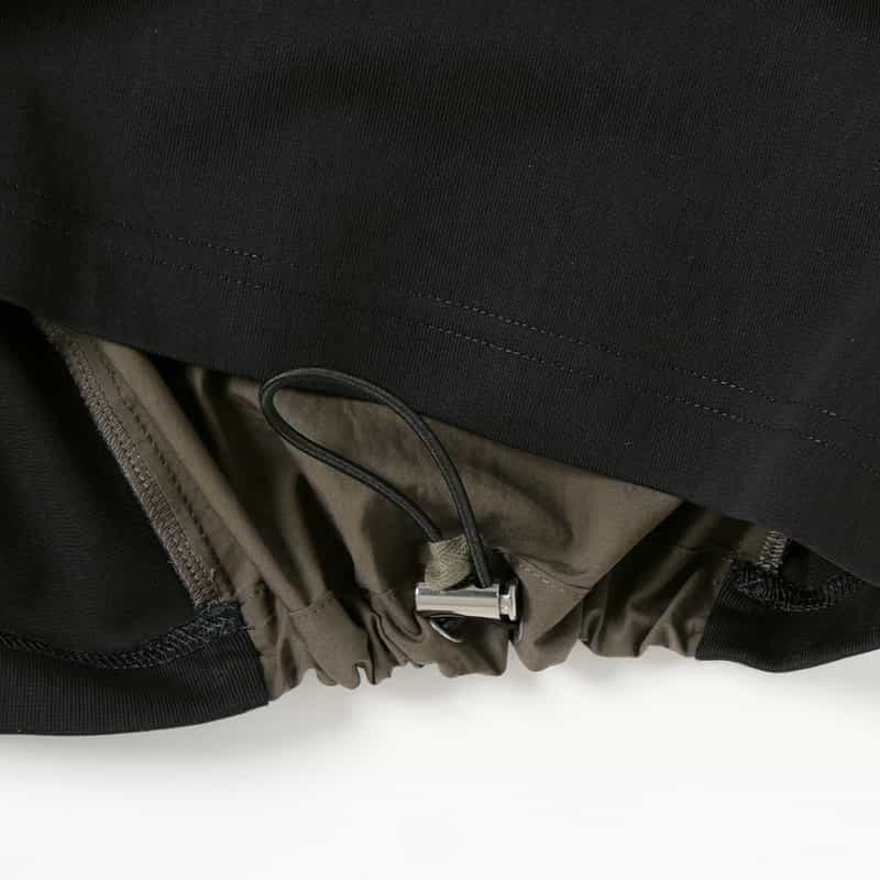 SACAI SACAI＜サカイ＞ コンビネーションTシャツ NAVY